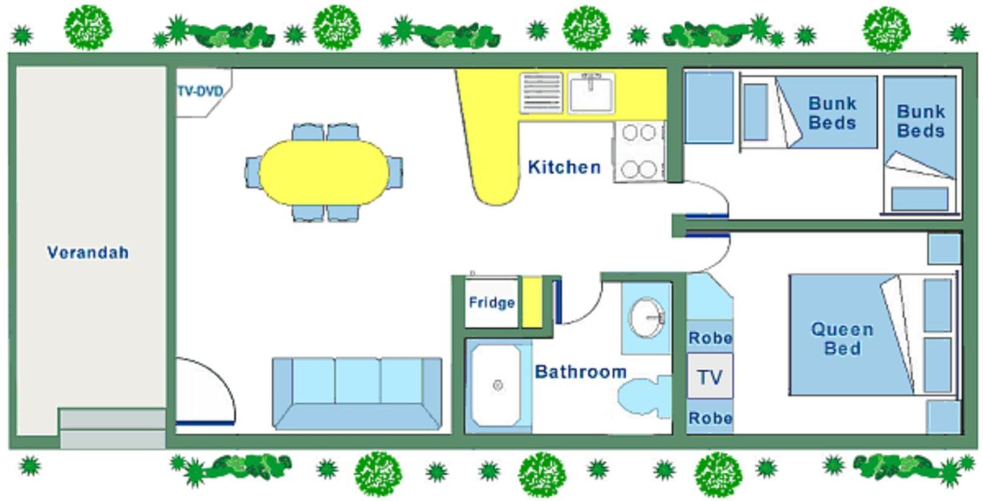 Lake Hamilton Motor Village And Caravan Park الغرفة الصورة